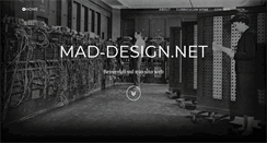 Desktop Screenshot of mad-design.net